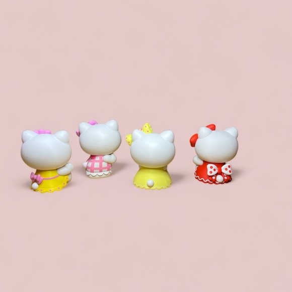Lot of 4 Sanrio Hello Kitty Collection Ornaments PVC Figures H 3" x L2" - Picture 3 of 13